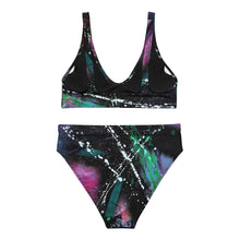 Load image into Gallery viewer, SMK/BsD - High-Waisted Bikini (Exclusive Abstract Design)