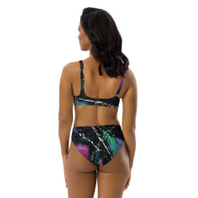 Load image into Gallery viewer, SMK/BsD - High-Waisted Bikini (Exclusive Abstract Design)