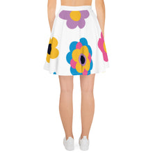 Load image into Gallery viewer, Flower Print - Skater Skirt