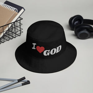 I Love "GOD" - Bucket Hat