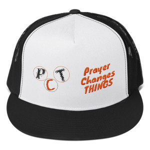 BSD "Prayer Changes Things" Trucker Cap