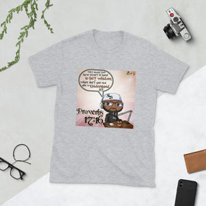 Proverbs, "Knowledge is Key" Short-Sleeve Unisex T-Shirt