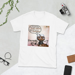 Proverbs, "Knowledge is Key" Short-Sleeve Unisex T-Shirt